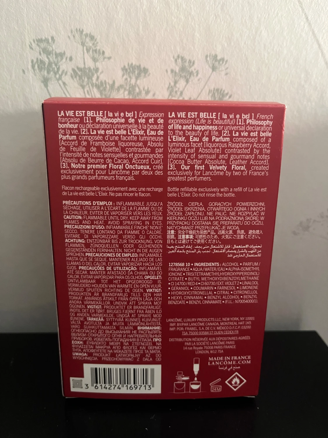 Lancome, La vie est belle l'elixir parfym. - 1