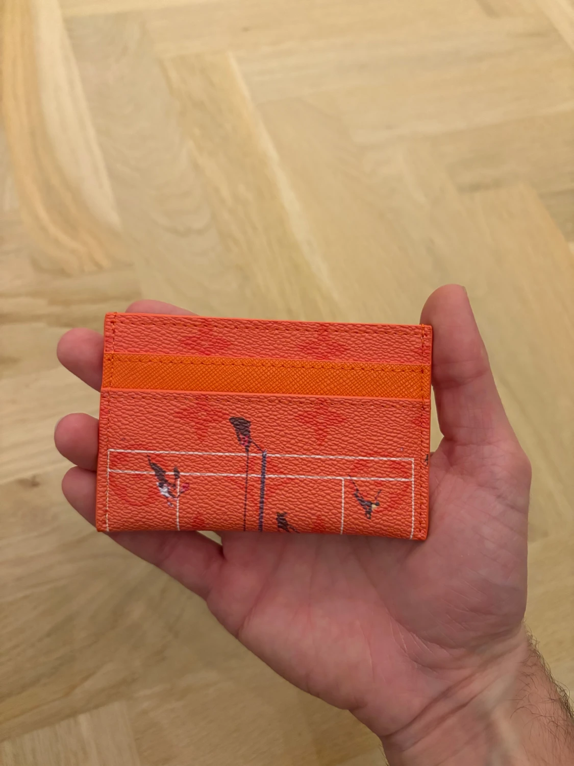 Orange plånbok  - 1