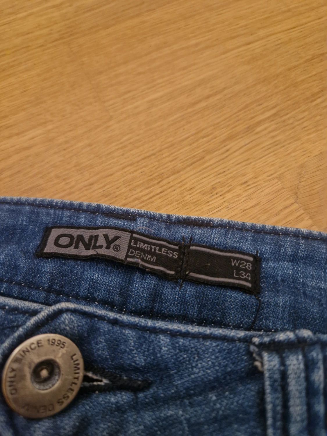 Lågmidjade bootcut jeans  - 3