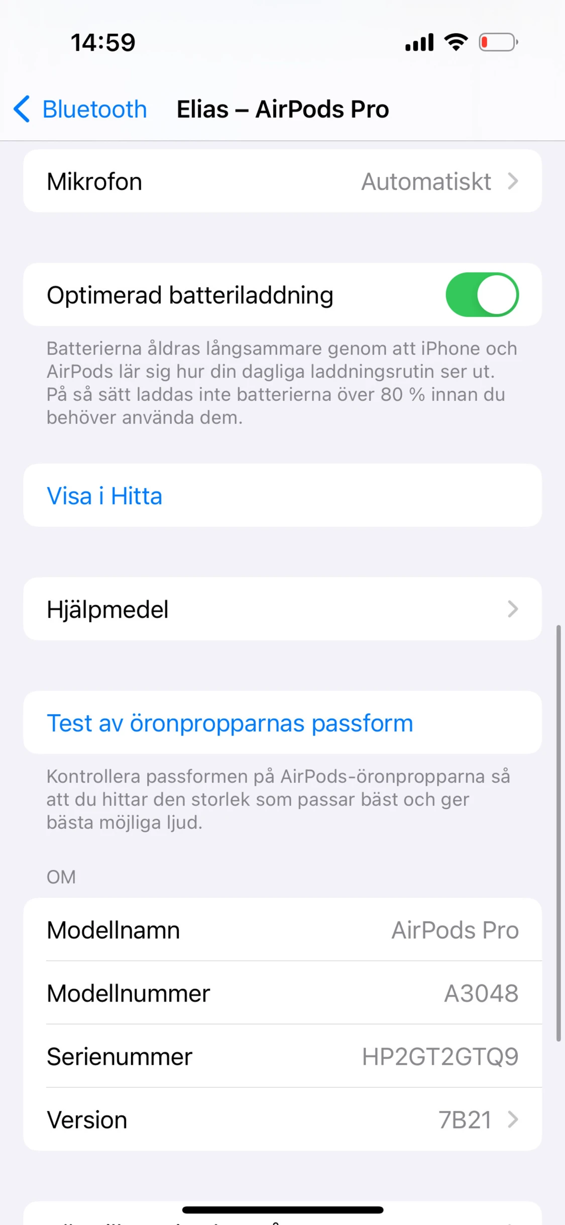 AirPods Pro gen 2 med magsafe  - 3