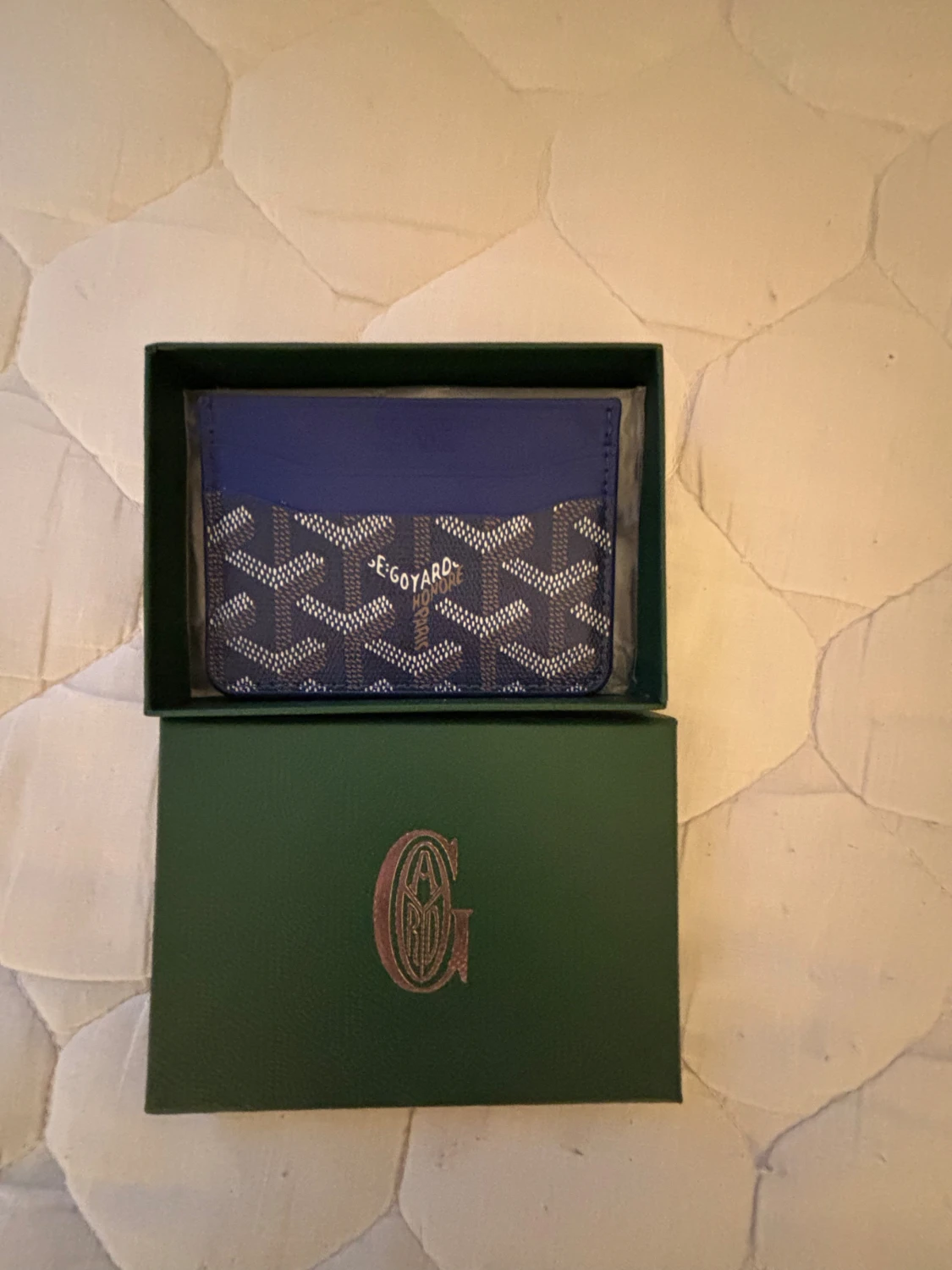 Mörkblå Go4ard plånbok