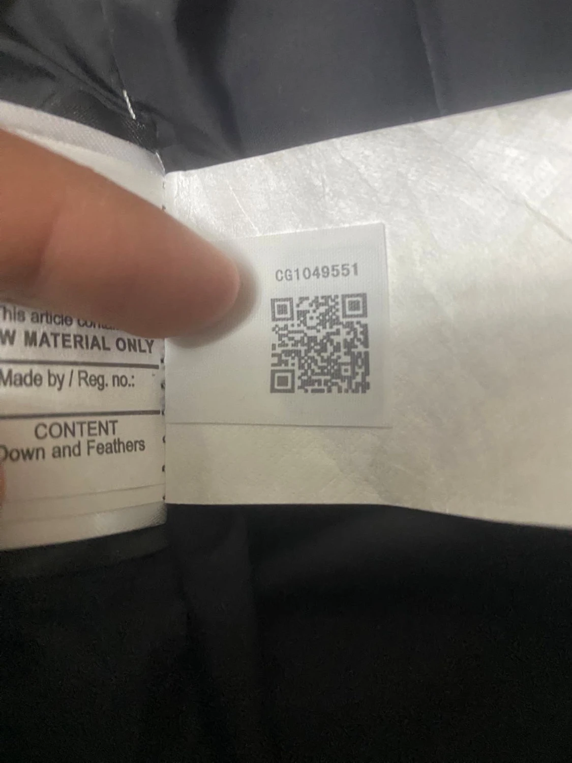 Mörkgrå dunjacka från Canada Goose - 2