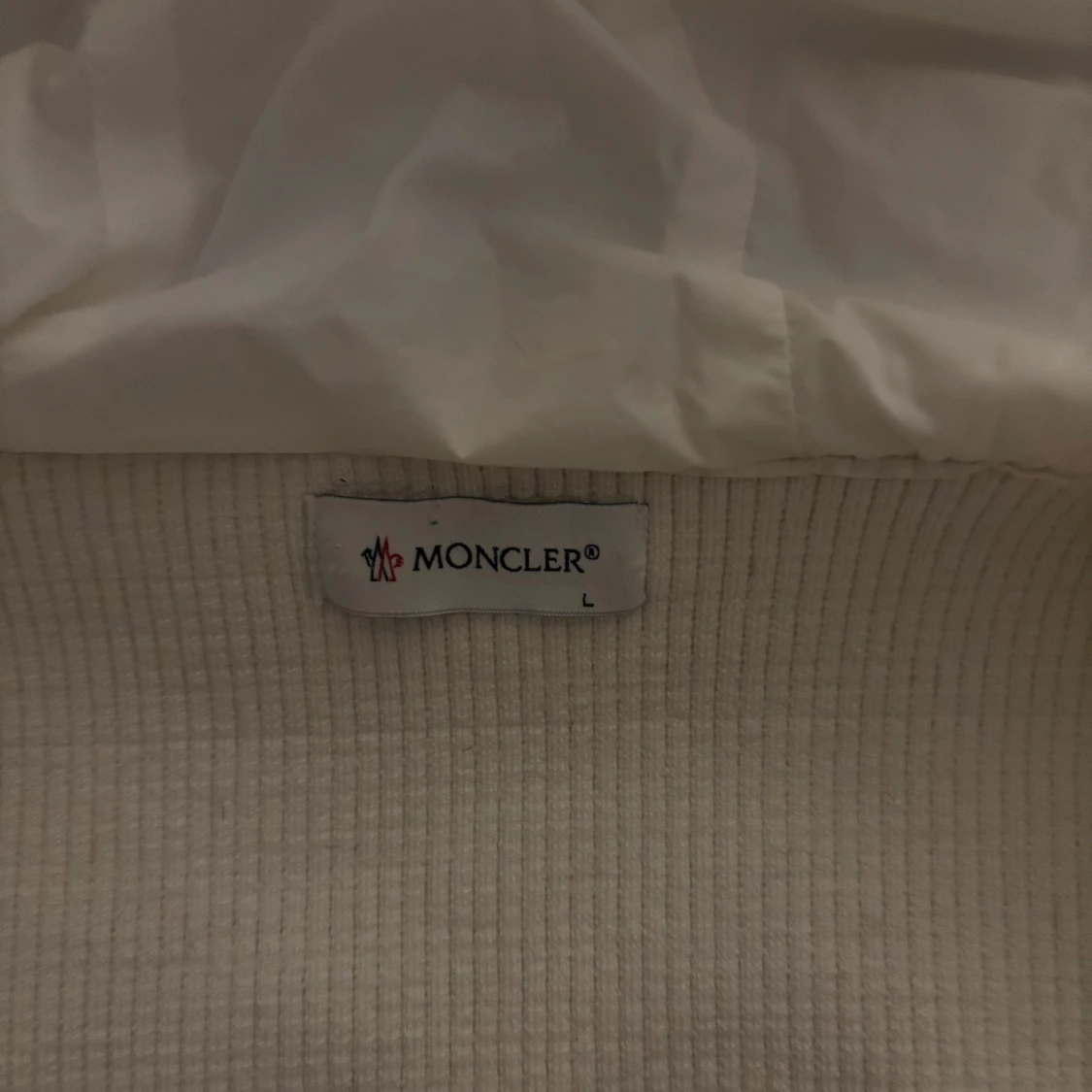Vit pufferjacka från Moncler L - 3