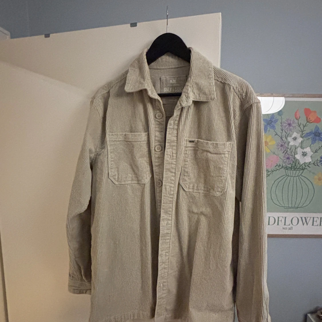 Beige manchester overshirt Only & Sons - 2