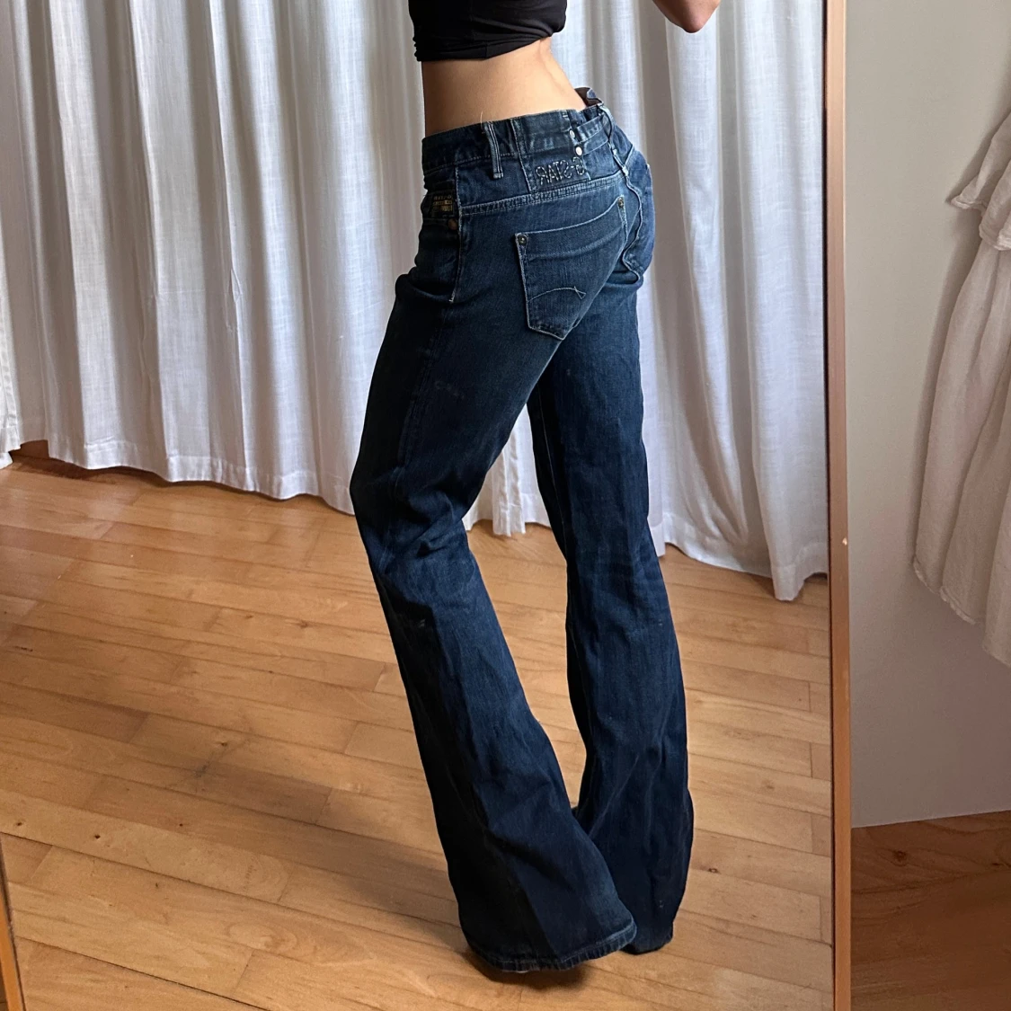 Lågmidjade jeans  - 1