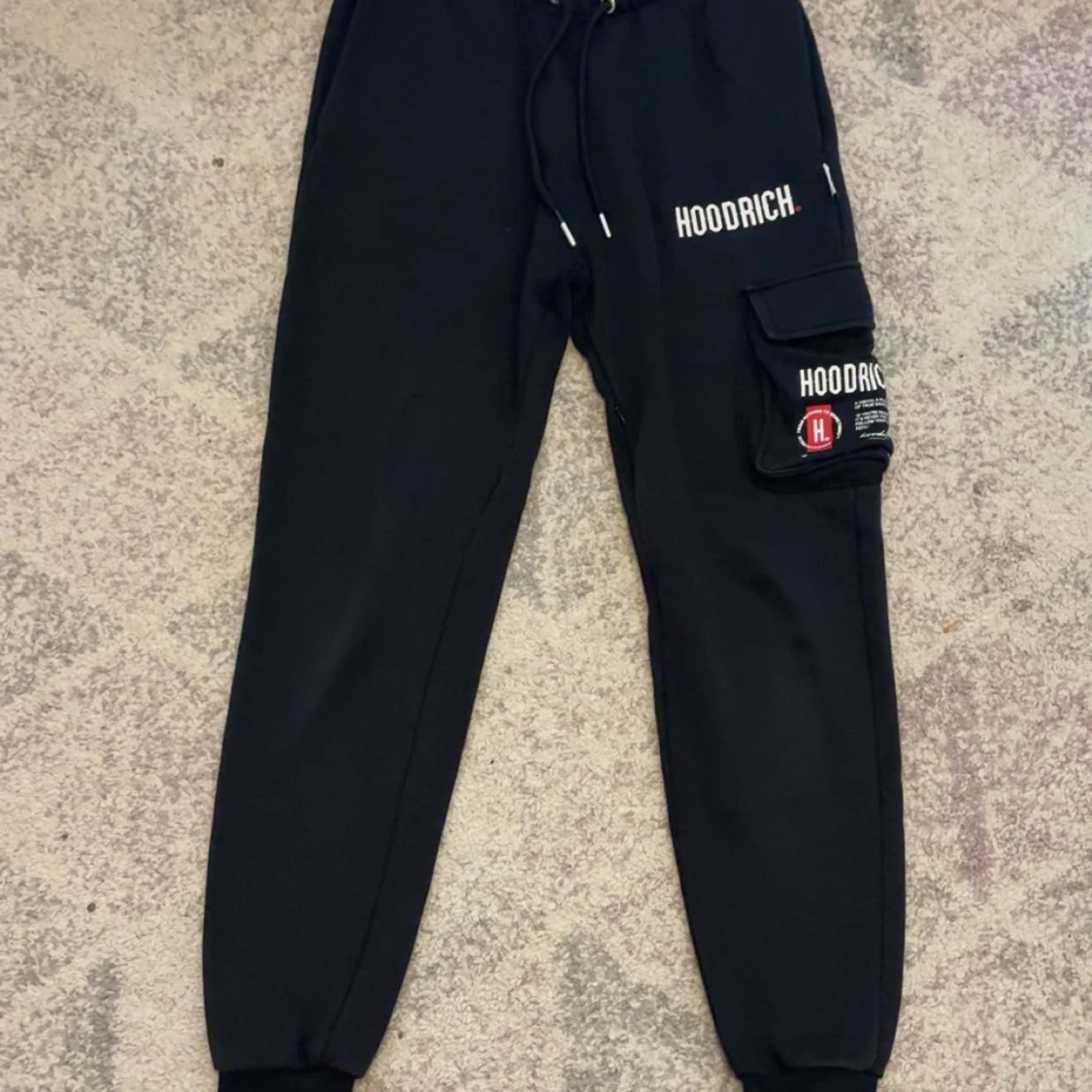 Svarta Hoodrich cargopants XS