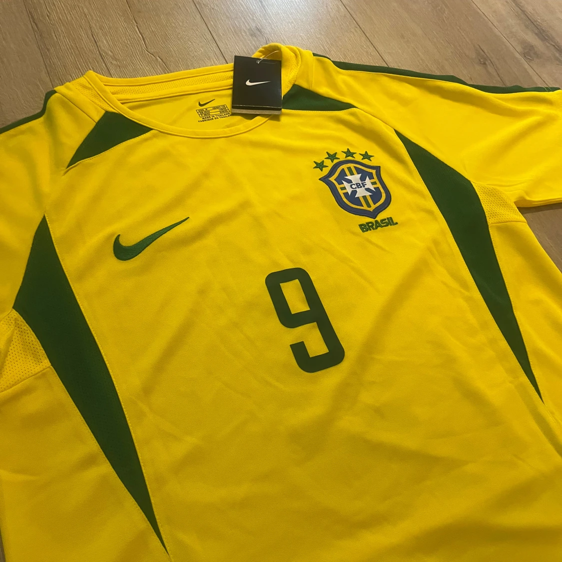 Brasilien Ronaldo #9 fotbollströja Nike - 3