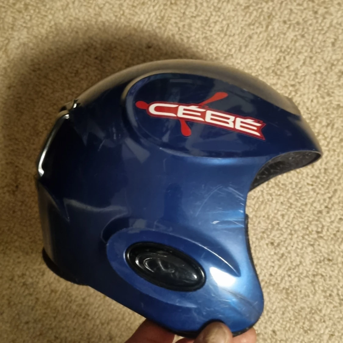 Blå barnhjälm från Cébé, XSmall