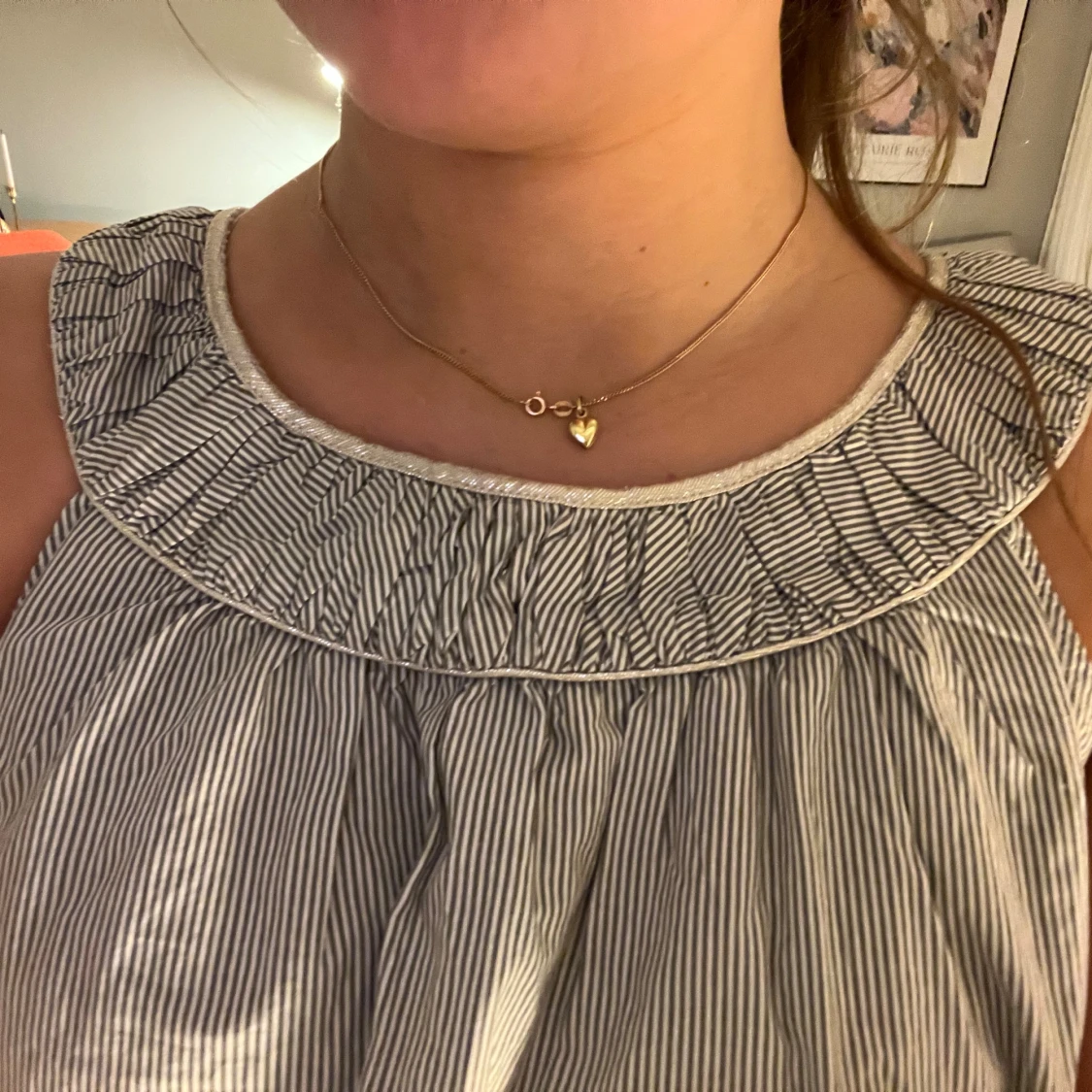 Randig ärmlös blus från French Connection - 1