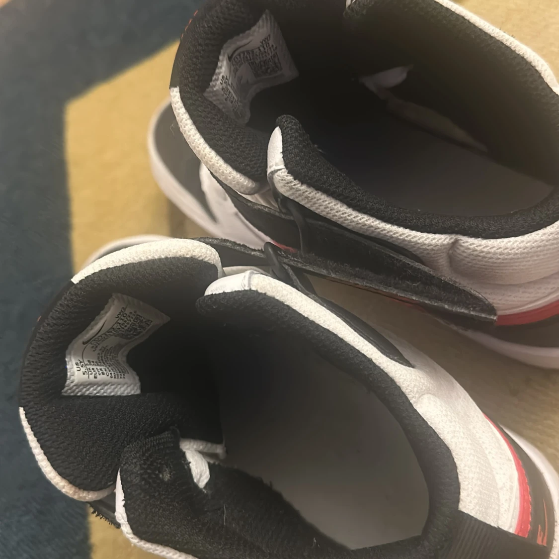 Nike Air Force 1 High vit/svart/röd - 3