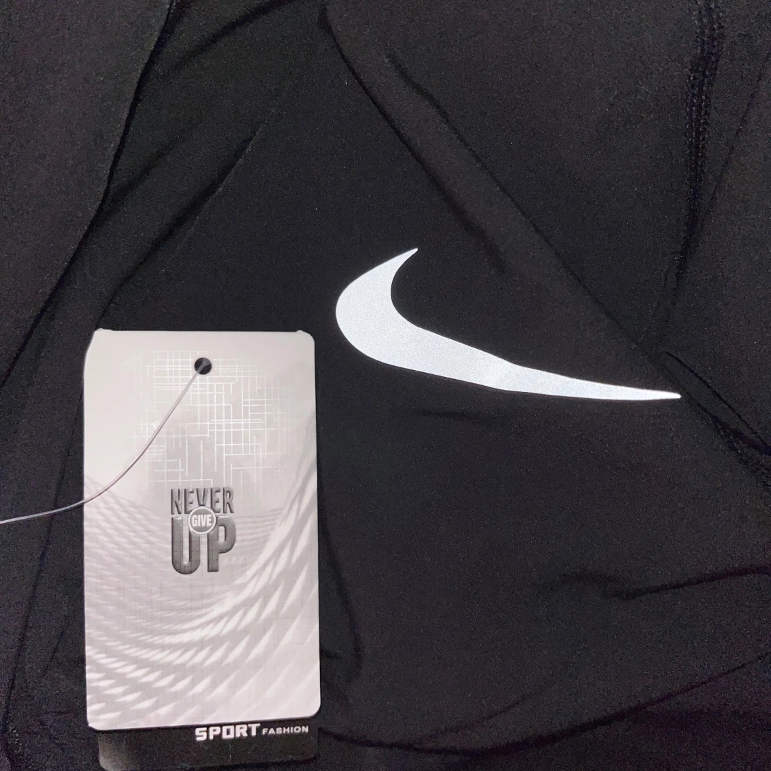 Svart vindjacka med huva. Nike 160-170cm - 2