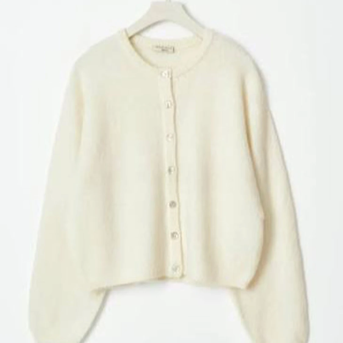 Vit kofta från Gina Tricot, S - 2