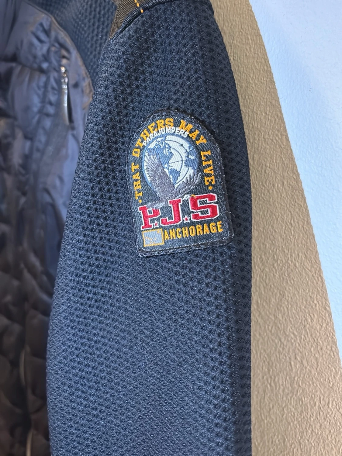 Svart Parajumpers pufferjacka cardigan M - 1