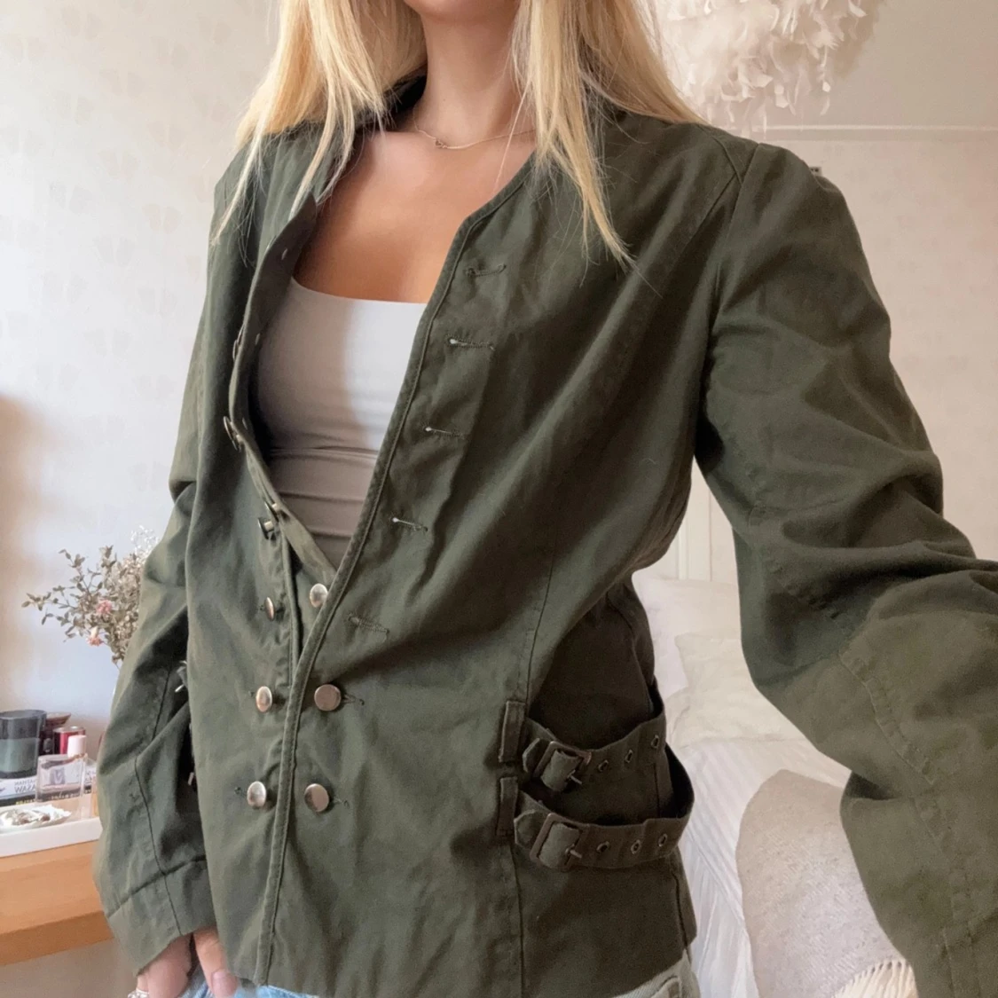 Grön höstjacka - 4