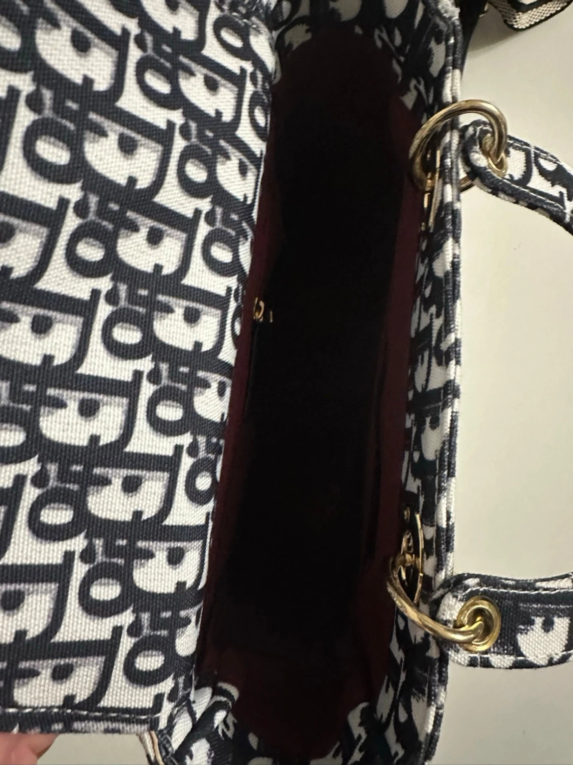 Mönstrad handväska  - 2