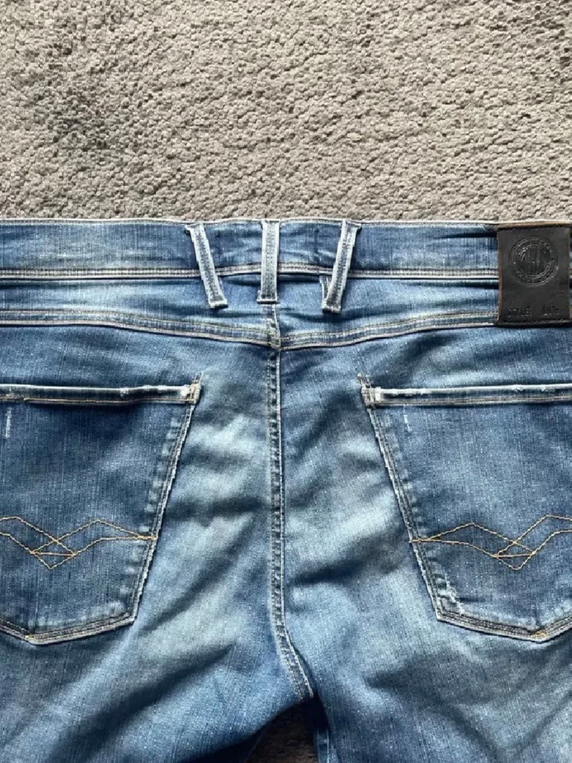 Blå Replay Anbass jeans - 2