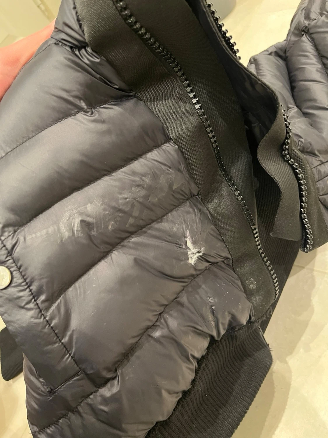 Svart Moncler cardigan  - 3