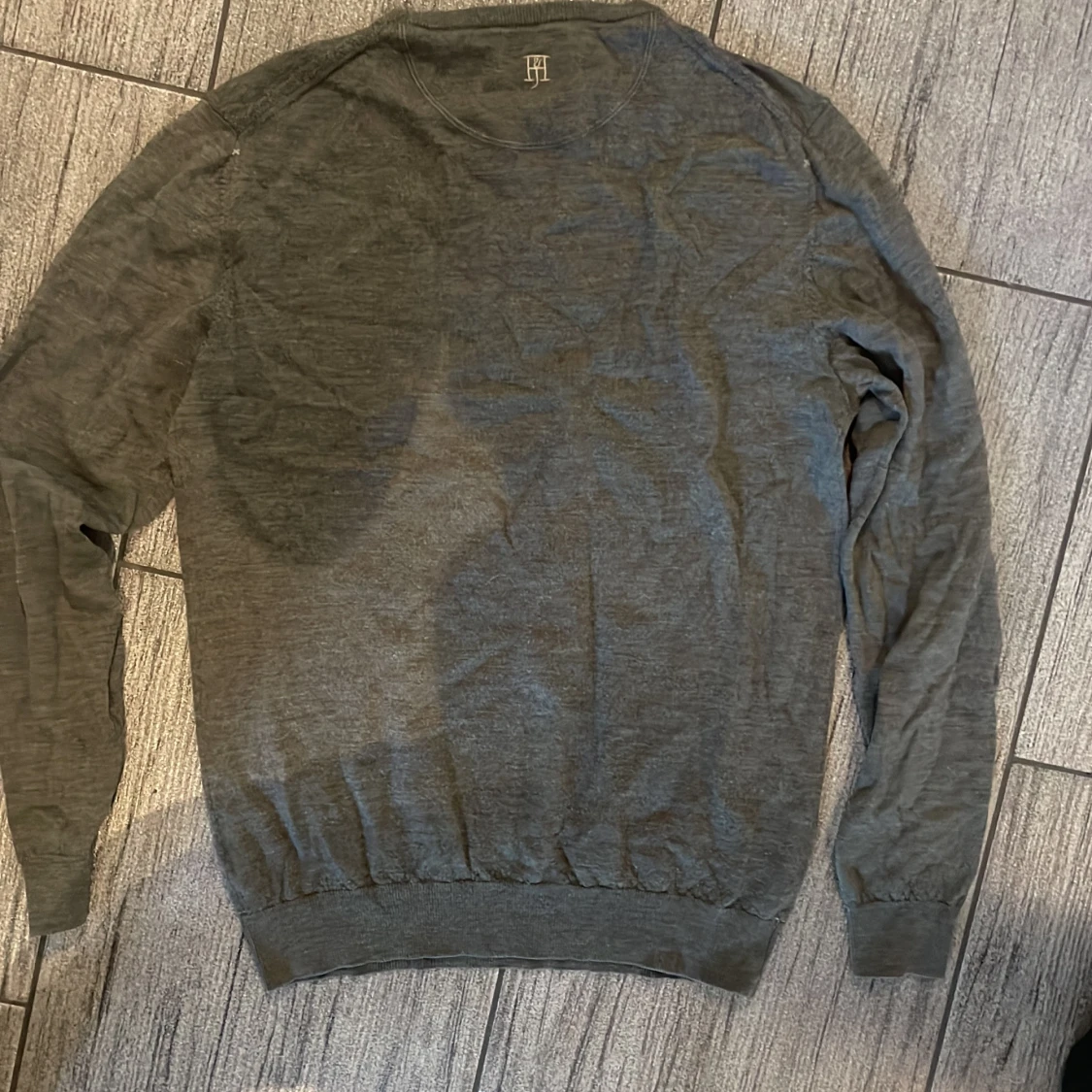 Grå merinoulltröja Hansen & Jacob - 2