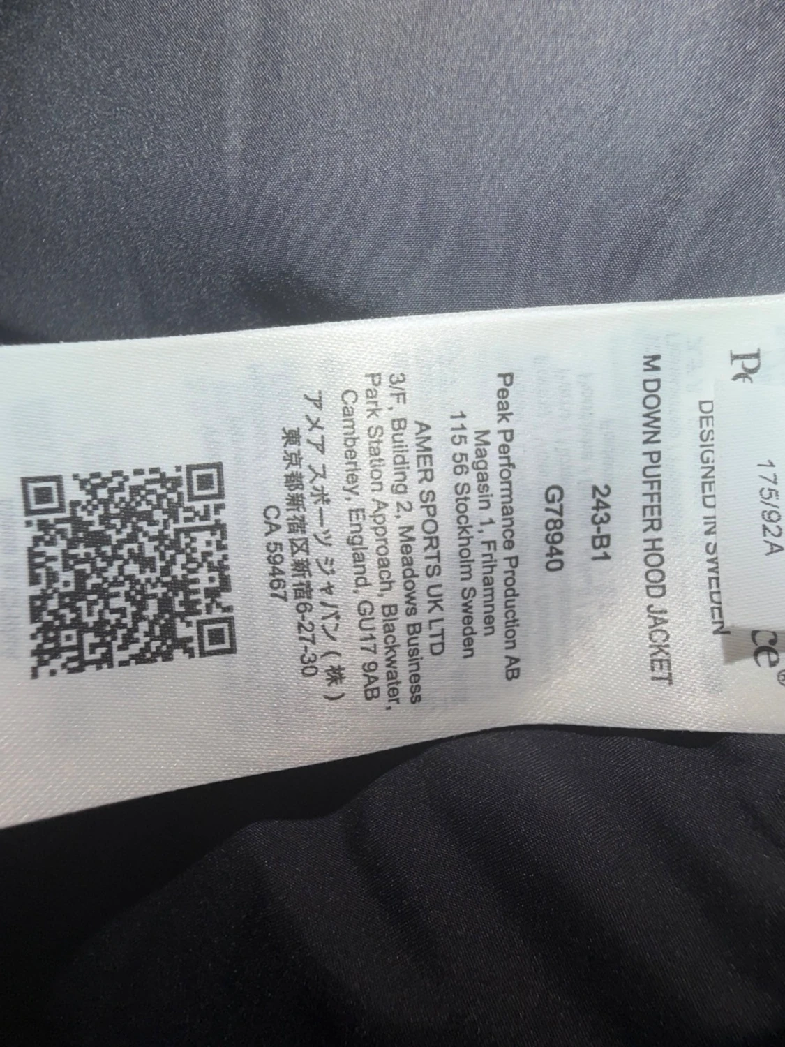 Peak Performance grön pufferjacka - 4