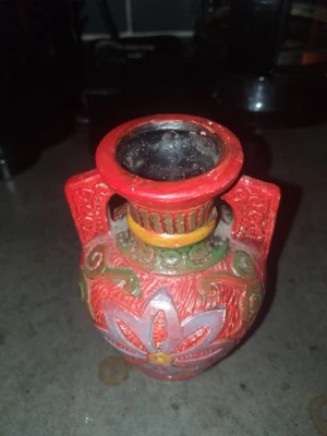 En lite vas  - En antik liten vas gamal från 1938 fint 