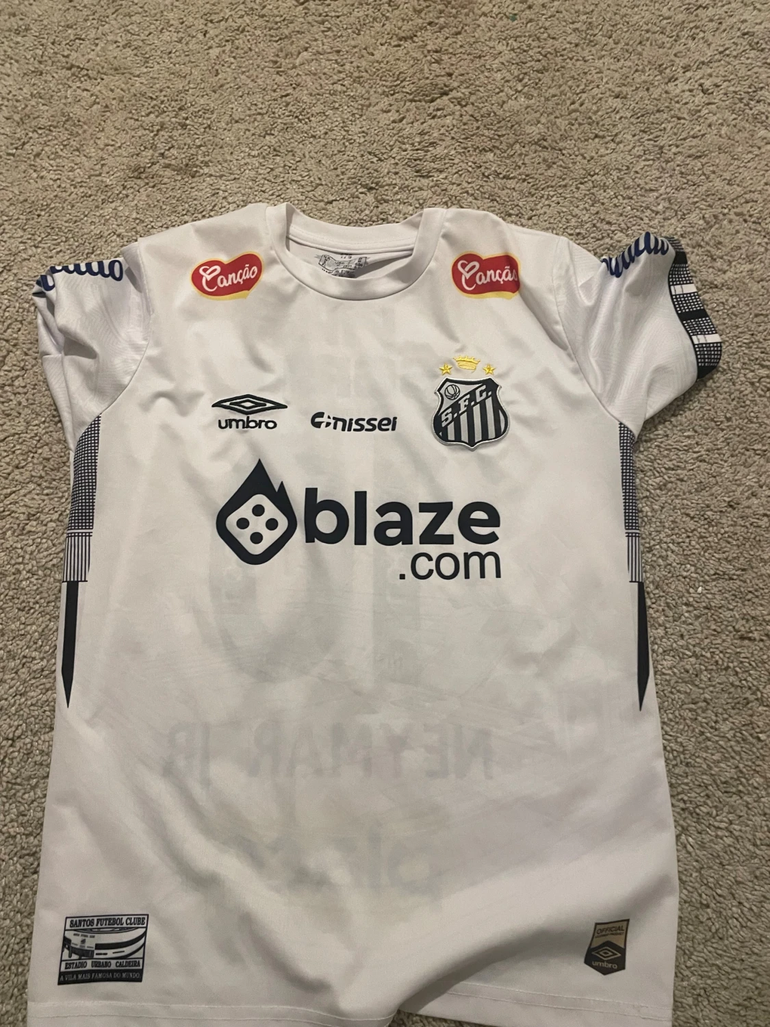 Santos FC Neymar Jr #10 fotbollströja