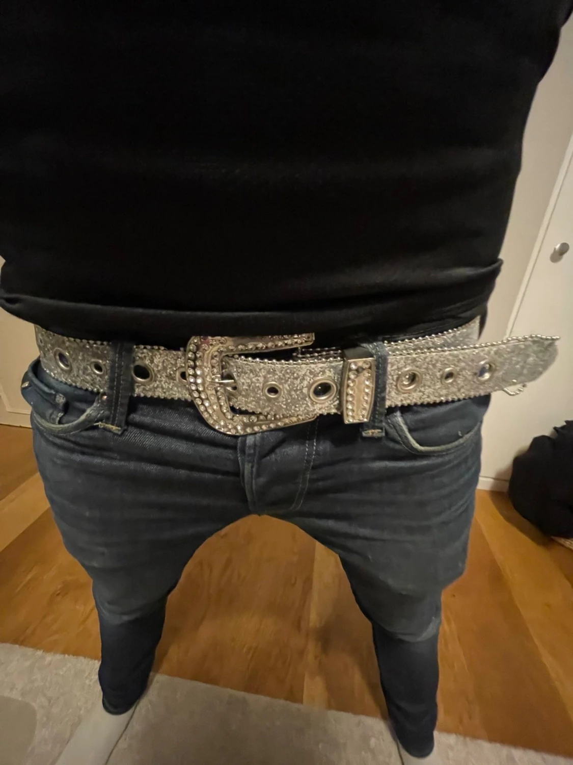 Glittrigt silverbälte - 1