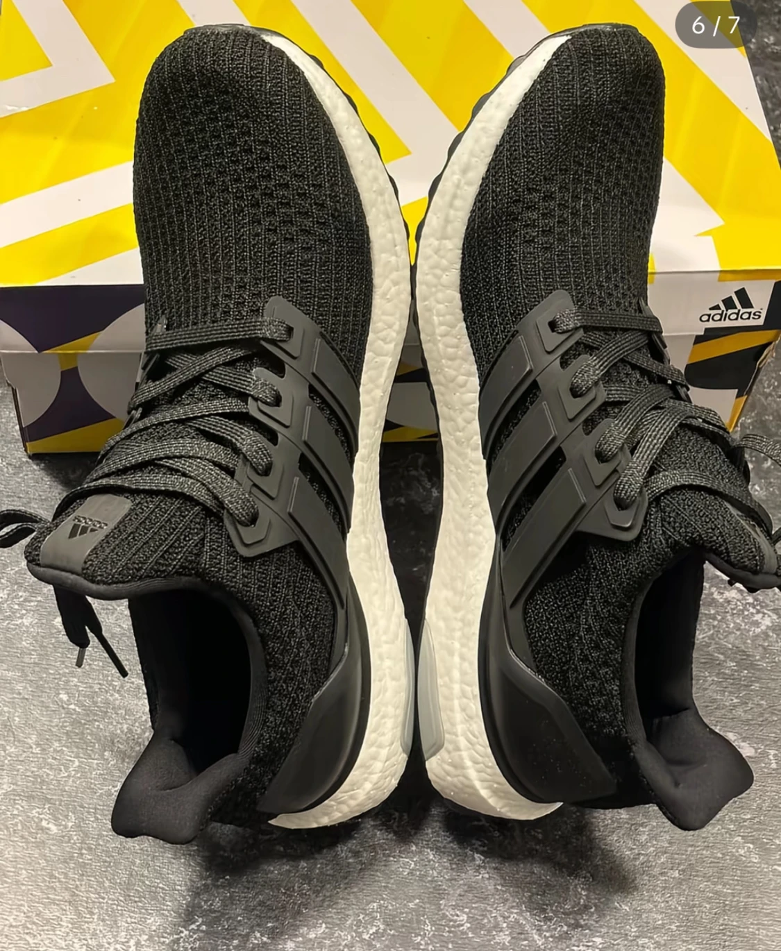 Adidas Ultra Boost 1.0 Svart/Vita – Helt Nya - 2