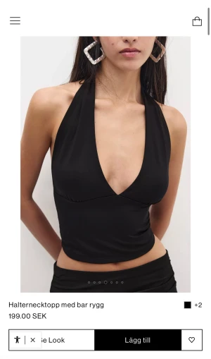 Svart topp  - Aldrig använt därför jag säljer den.