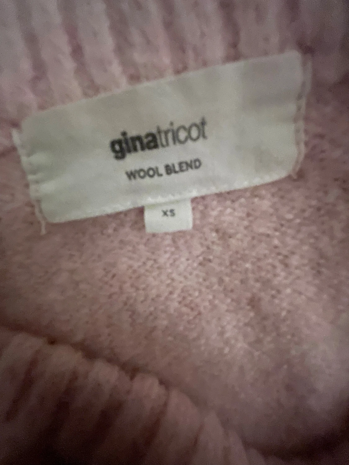 Ljusrosa stickad tröja 🎀 - 1