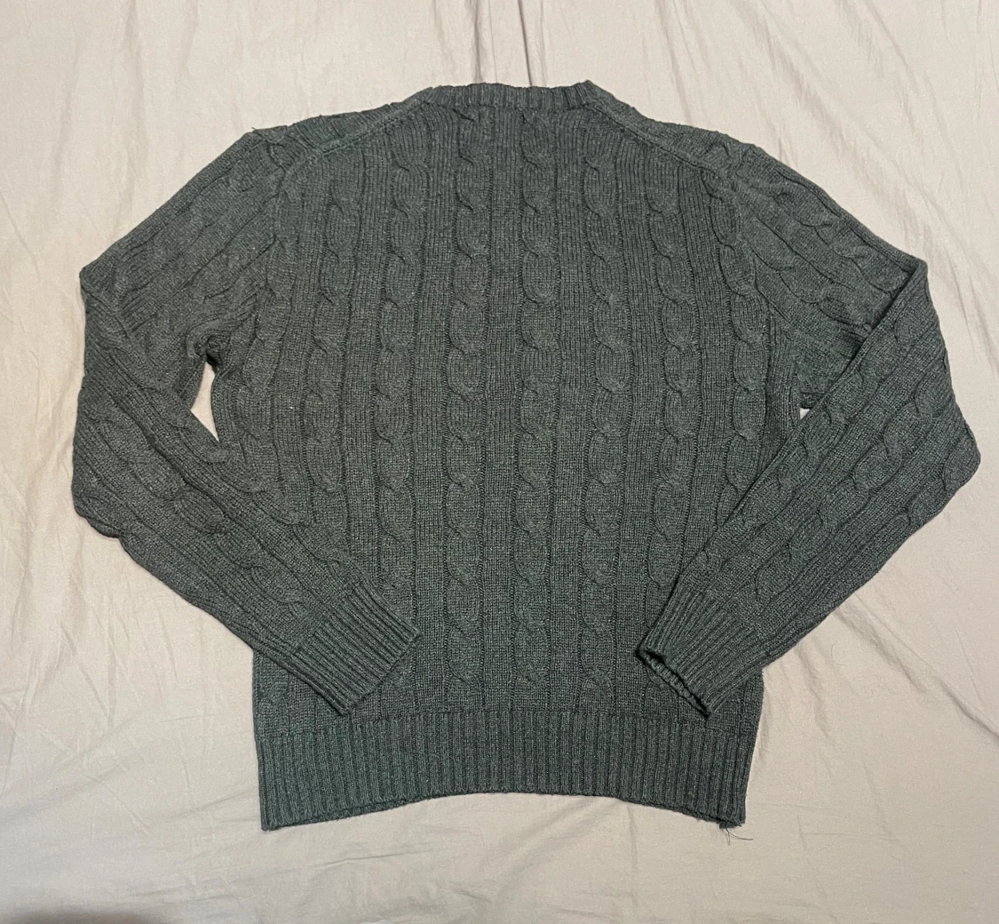 Grå kabelstickad tröja Polo Ralph Lauren - 2