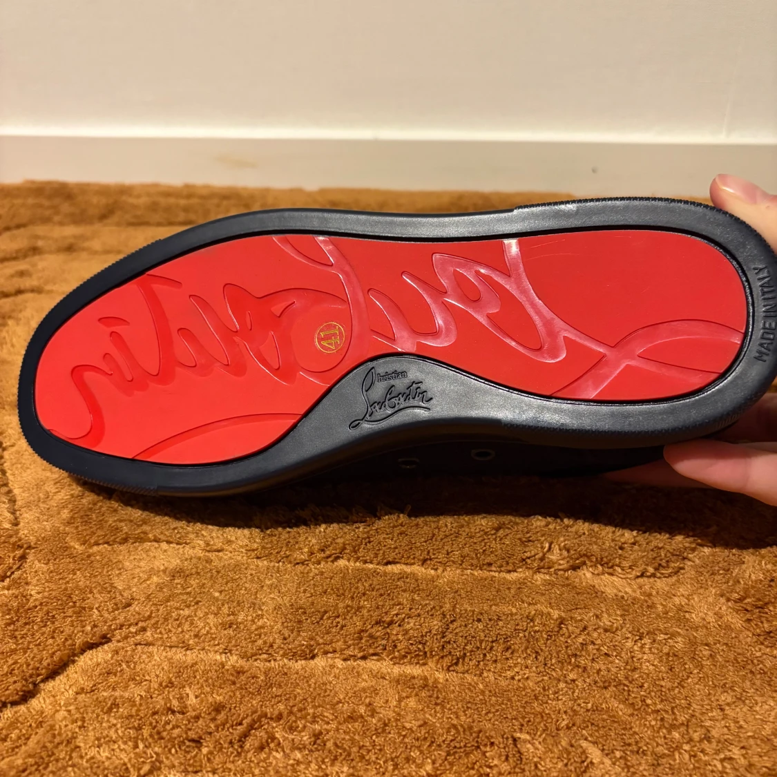 Mörkblå sneakers från Christian Louboutin - 2