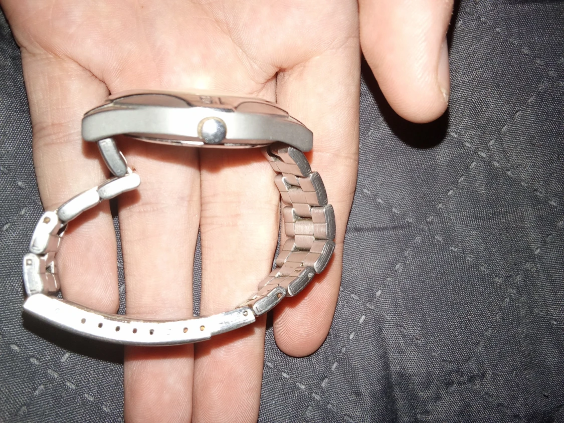 Q&Q Superior herrklocka med blå urtavla - 1