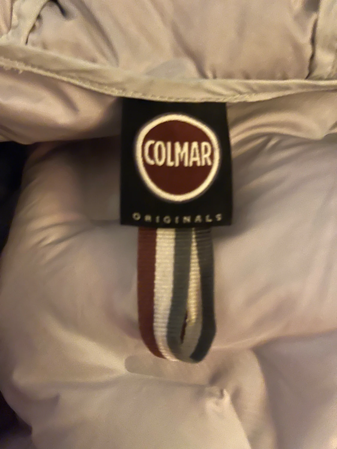 Polarblå Colmar pufferjacka med huva - 3