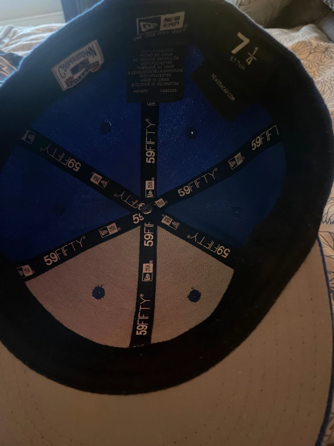 Blå LA Dodgers keps från New Era - 4