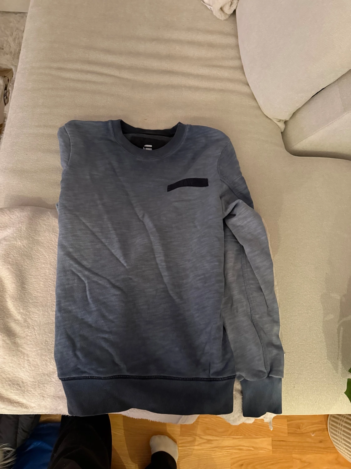 Blå sweatshirt från G-Star RAW