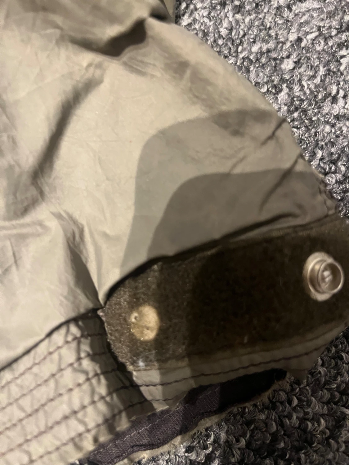 Stone Island grön vindjacka med huva - 4