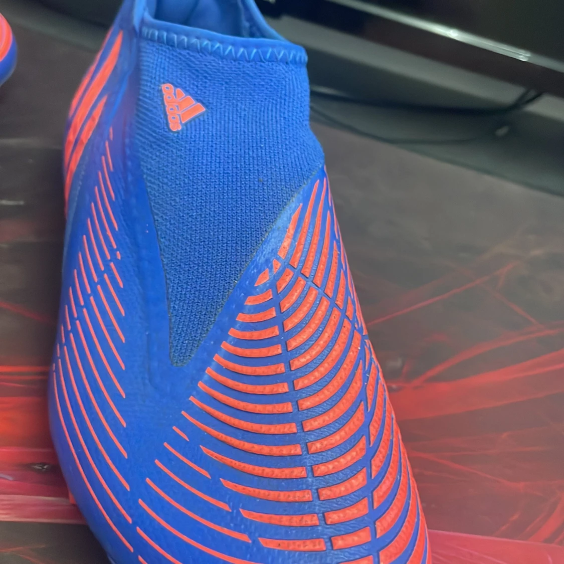 Adidas Predator blå fotbollsskor - 2