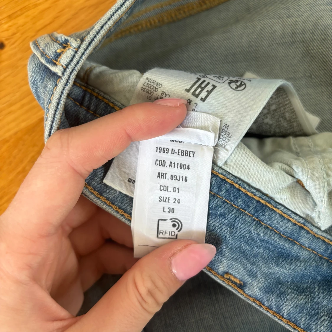 Bootcut jeans från Diesel ljusblå - 2