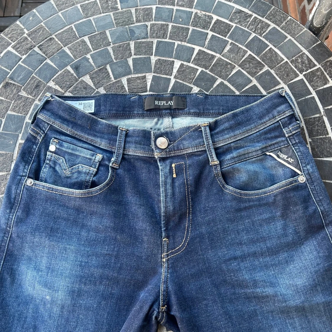 Blå jeans från Replay - 1