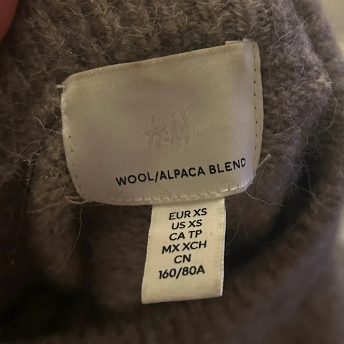 Beige stickad tröja från H&M - 3