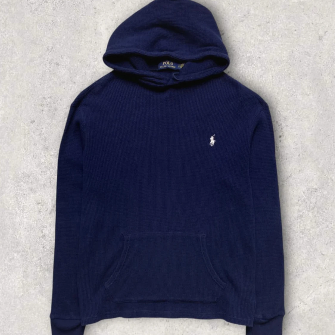 Marinblå hoodie från Polo Ralph Lauren