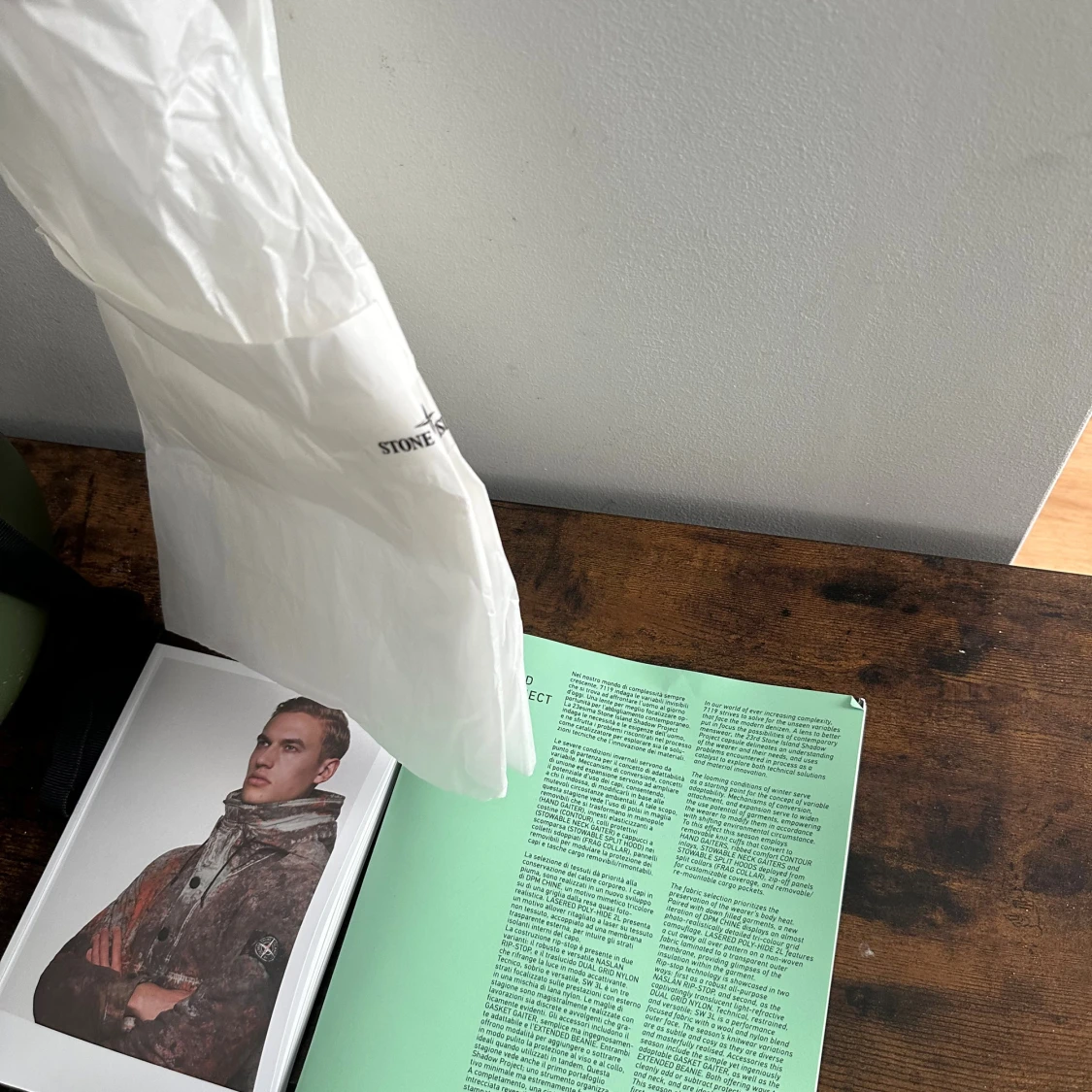 Stone Island beige jacka M - 4