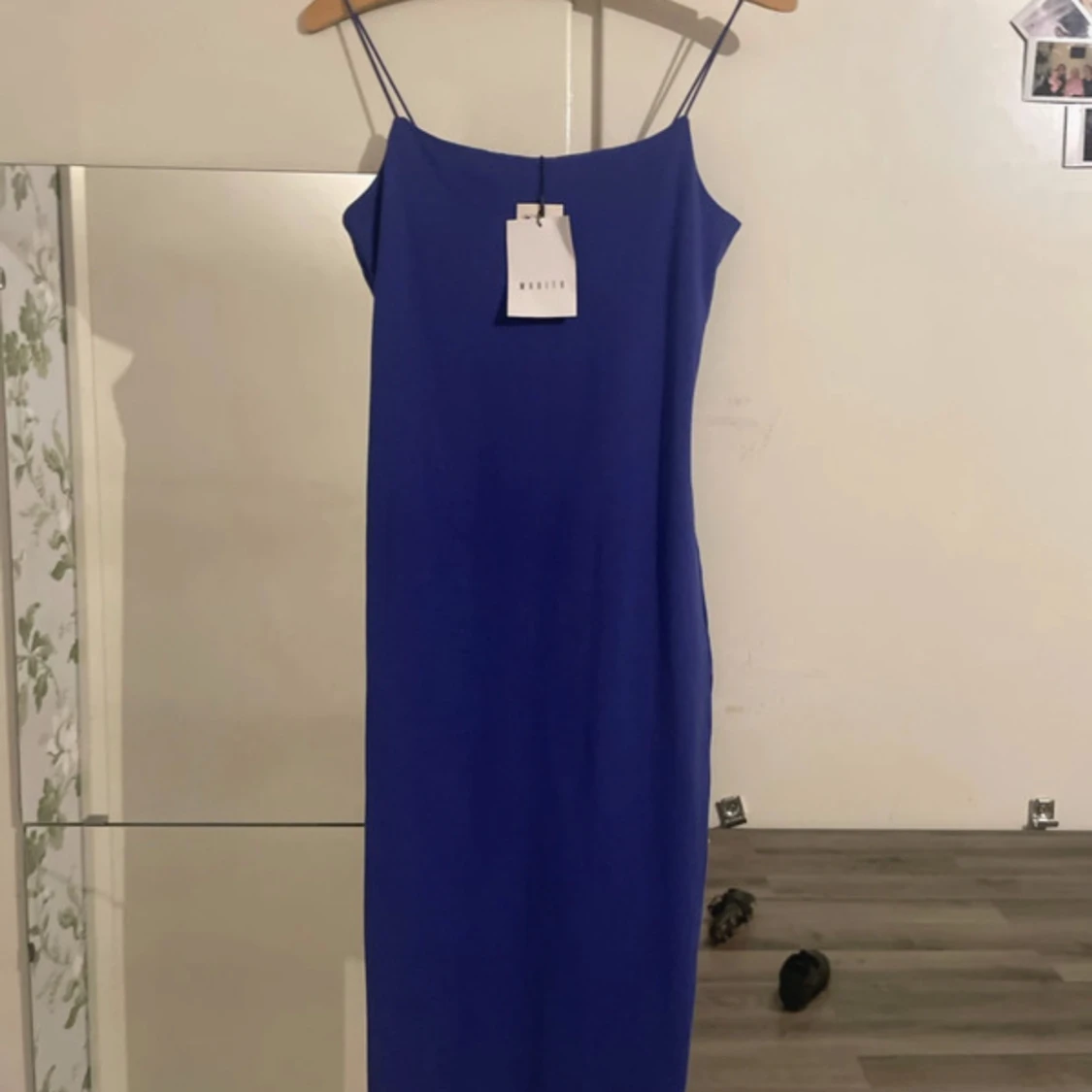 Blå långklänning från Mohito