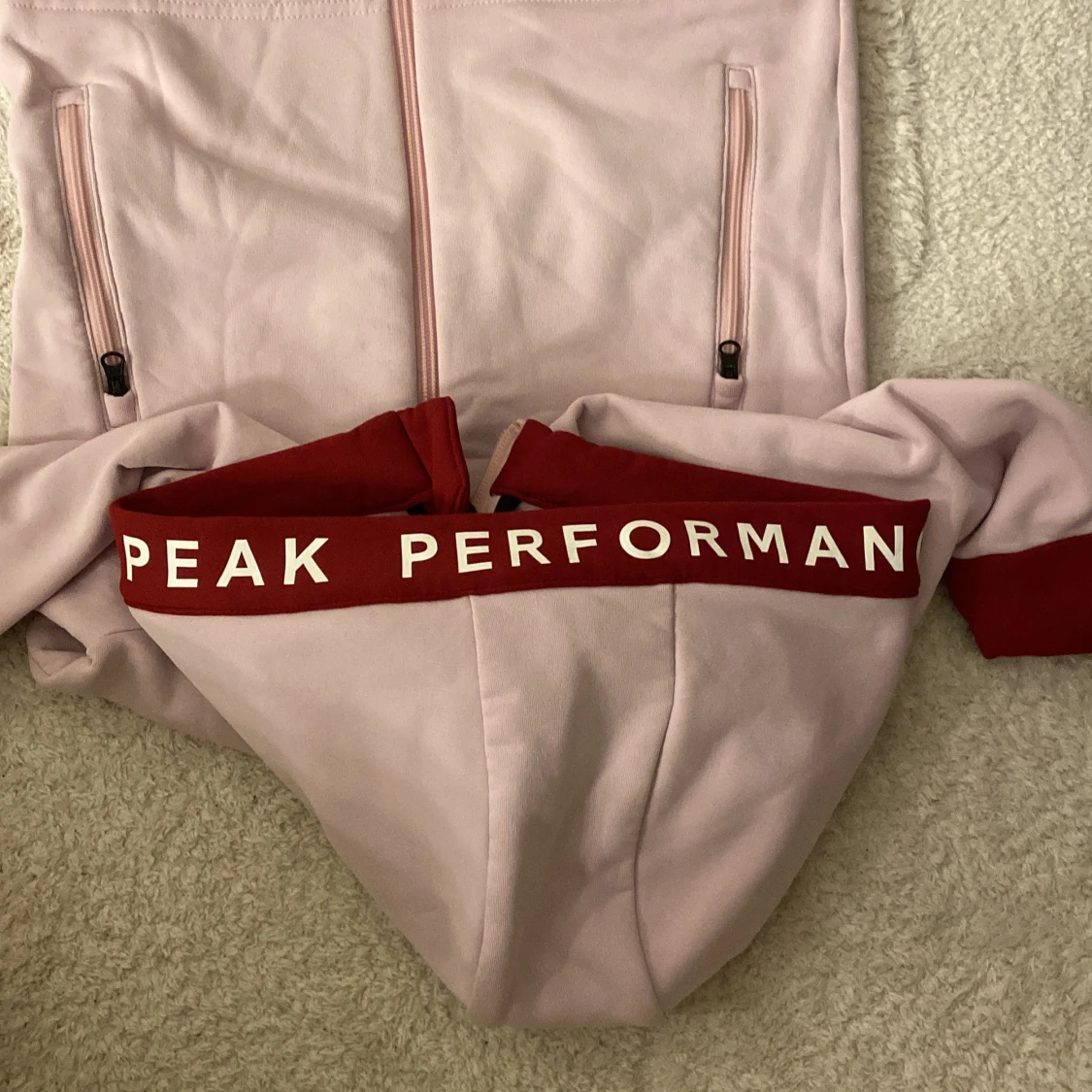 Rosa hoodiejacka Peak Performance - 2