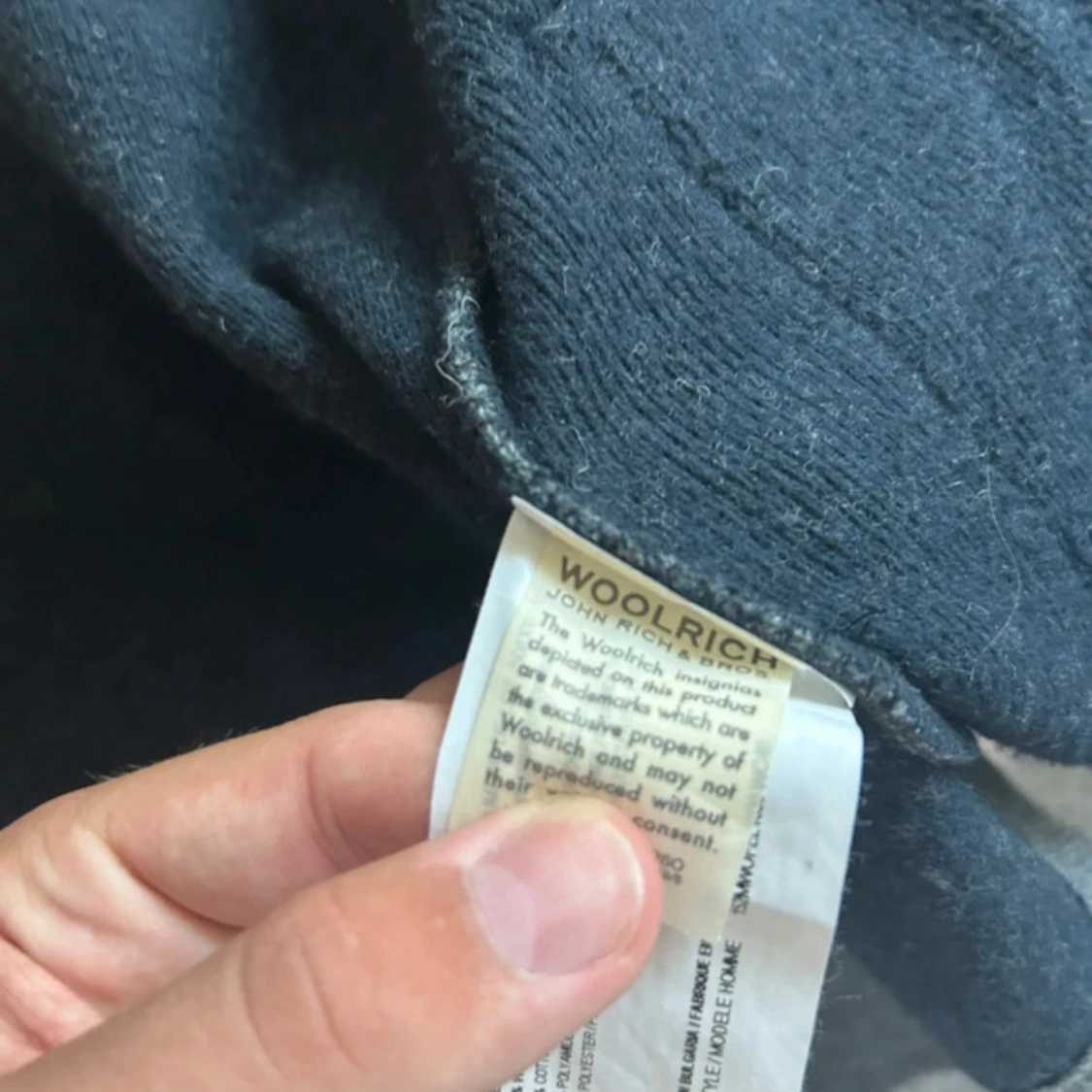 Grå cardigan från Woolrich - 4