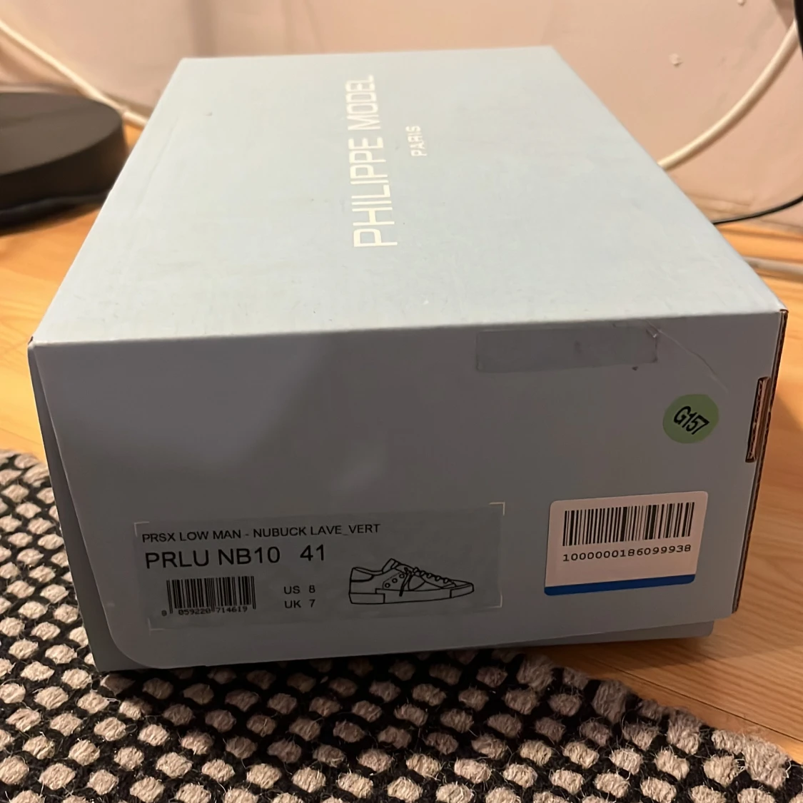 Philippe Model svarta sneakers i skinn - 4