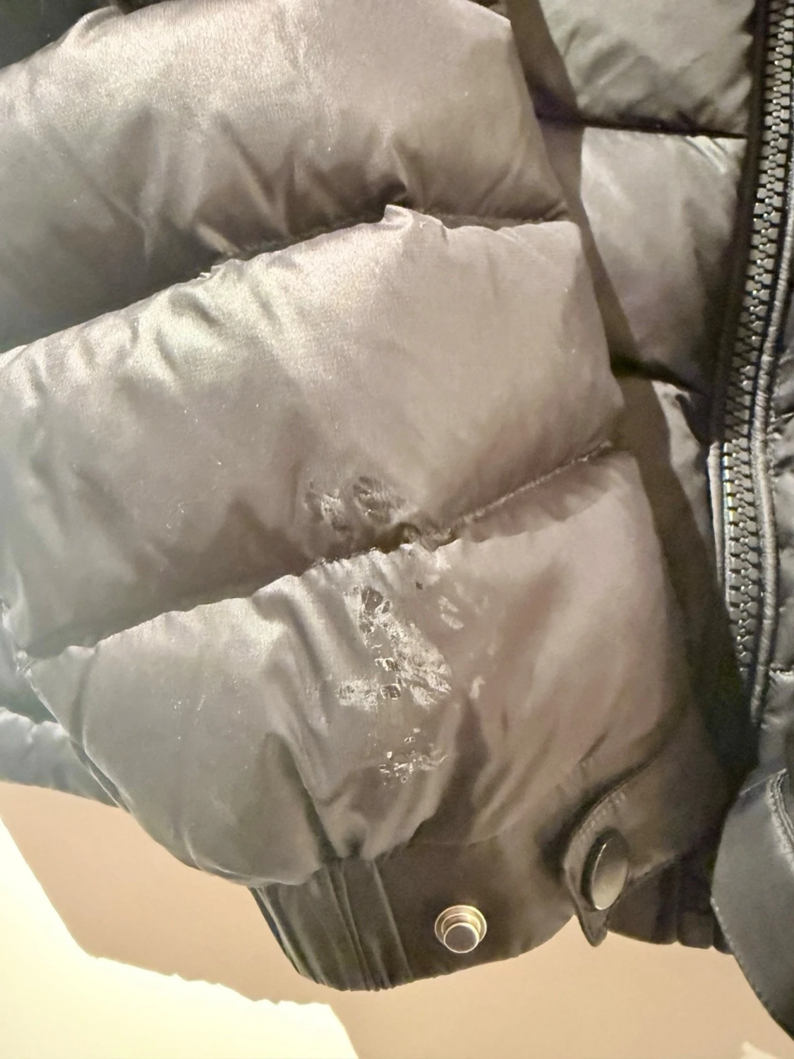 Svart dunjacka med huva från Bvaldi - 3