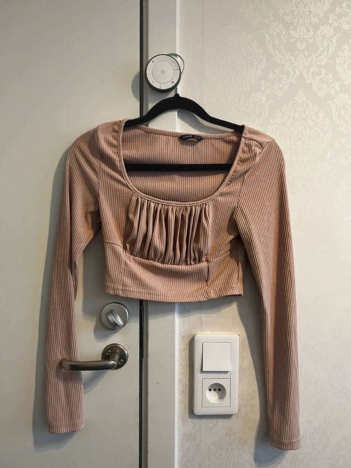 Rosa croppad topp - 1