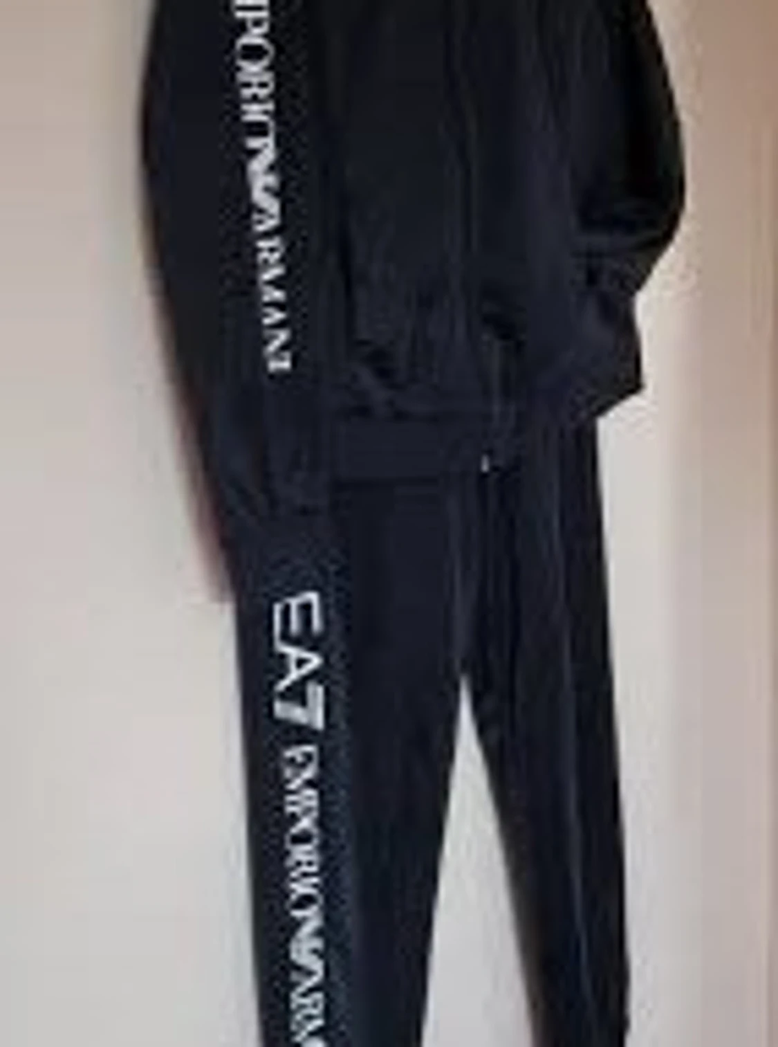 Svart EA7 Emporio Armani mjukisdress - 1