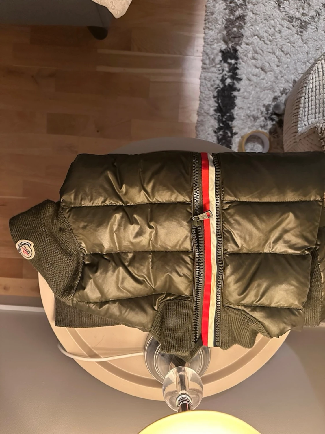 🖤 Moncler hybridjacka / stickad dunjacka - 5